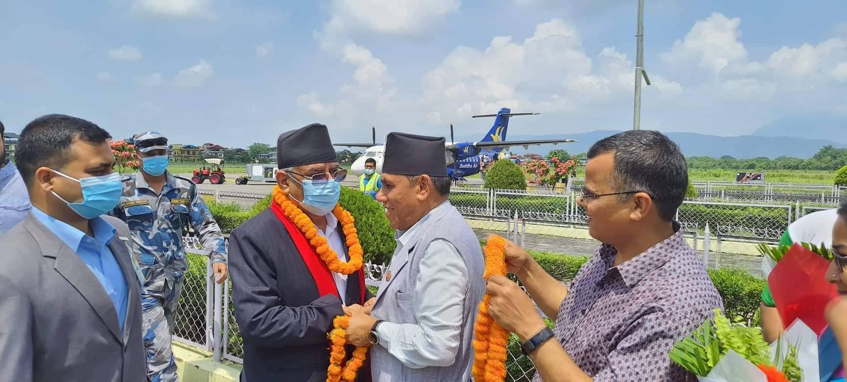 गठबन्धन धेरै अगाडि बढिसक्याे, भरतपुर जित्न कुनै अप्ठ्याराे छैन: प्रचण्ड